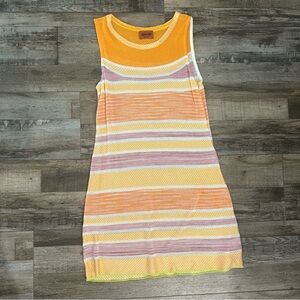 MISSONI • Metallic Knit Dress